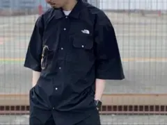 THE NORTH FACE NR22331R 半袖シャツ ブラック Lのサムネイル