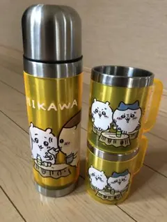 ちいかわ ステンレスボトル＆2Pマグセット （イエロー）