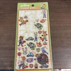 【正規品】ボンボンドロップシール ズートピア ディズニー