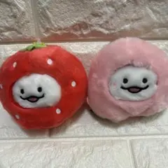 ふわたんなりきりフルーツ　ぬいぐるみマスコットセット