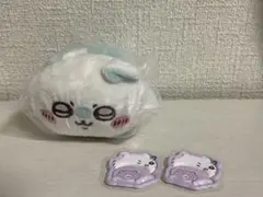 ちいかわ ねそべりぬいぐるみ おしりもっちりフレークシール モモンガ