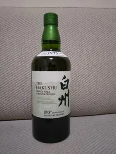 サントリー 白州 100周年記念蒸溜所ラベル
