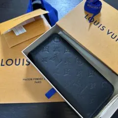 【美品】ルイヴィトン ジッピーウォレット ヴェルティカル モノグラムシャドウ