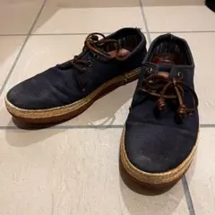メンズスニーカー 紺色 STEFANOROSSI サイズ25.0〜25.5cmのサムネイル