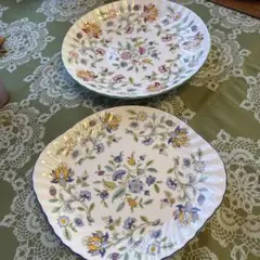 富永陶園 TOMINAGA 花柄 オードブル皿＆長皿 2セット 箱付き - メルカリ
