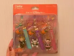 ダッフィ、シェリーメイ、ジェラトーニ  ストラップセット