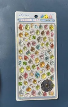 ボンボンドロップシールミニ　しずくちゃん