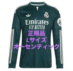 adidas レアルマドリード ユニフォーム 長袖 オーセンティック L
