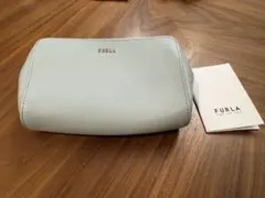 FURLA ポーチ ライトブルーのサムネイル