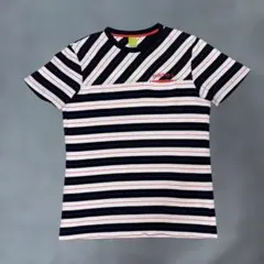 adidas 正規品ボーダー柄 ポケット付き リンガーTシャツのサムネイル