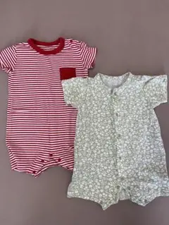 UNIQLO 西松屋　半袖　ロンパース　2点セット　80cm