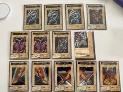 遊戯王 バンダイ版 エクゾディア 青眼の白竜3体連結 遊戯 杏子 城之内