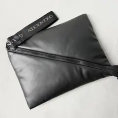 未使用品✨ADDICTION TOKYO ポーチ レザー ロゴ