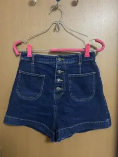 Heather デニムショートパンツ