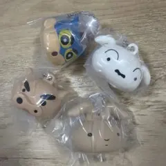 クレヨンしんちゃん マスコットキャップチャーム 4個セット