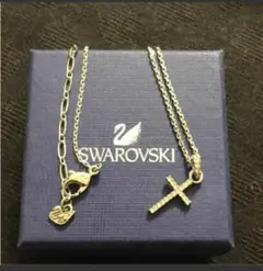 ネックレス スワロフスキー クロス 正規品