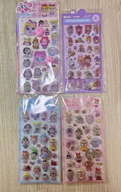 クライベイビー　4枚セット　肉球シール　ぷっくりシール