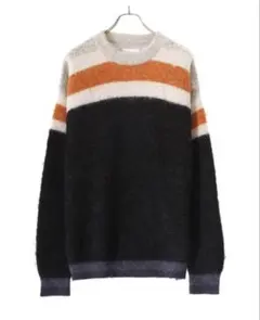 YOKE STILL BORDER CREWNECK モヘア ニット サイズ2