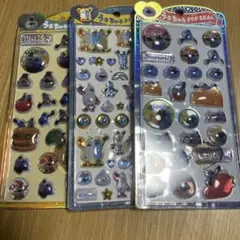 パペットスンスン　うるちゅるポップステッカー　3点