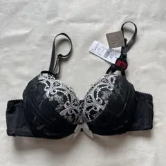 新品　タグ付　未使用　drw ブラジャー　ブラ　ブラック　ランジェリー