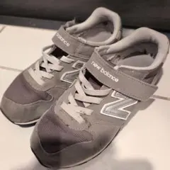 New Balance グレー スニーカー ベルクロ21.5cm