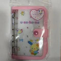 u-sa-ha-na シールバインダー　サンリオ　ウサハナ　シール帳　スピンズ