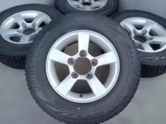冬 スズキ純正 ジムニー シエラ【富山】205/70R15 ブリヂストン 4本のサムネイル