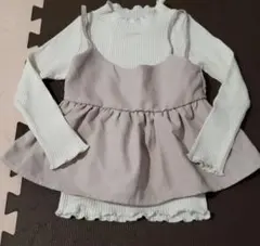 ＊GLOBAL WORK＊リブトップスS(90～100㎝)＋キャミソール