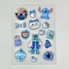 【即日発送】ボンボンドロップシール おすそ分け ブルー系④