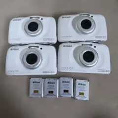 ジャンク品！コンパクトデジタルカメラNikon　COOLPIXW150 ホワイトのサムネイル