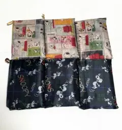 マルちゃん様専用　大容量　エコバッグ 軽量　キャラクター　スヌーピー　6点　新品