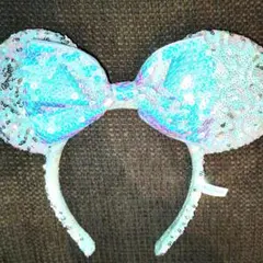 限定1個！大人気♪スパンコールミニーカチューシャ　即購入OK