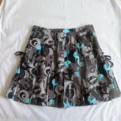 BA-TSU幾何学模様 プリーツスカート