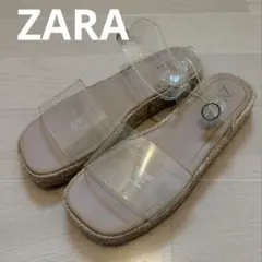 ZARA クリアサンダル