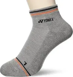✨新品✨[ヨネックス] ショートソックス スニーカーインソックス メンズ グレー