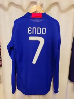 【希少長袖】adidas 遠藤保仁 7番 日本代表 ユニフォーム Lサイズ