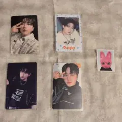 StraykidsTOYWORLDタワレコHMV 封入 トレカ チャンビン他1枚