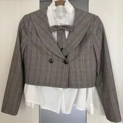 キャサリンコテージ卒服 セーラー　フォーマルパンツスーツ チェック　160