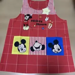 再お値下げ 新品 大きいサイズ ディズニー ミッキー エプロン 3L〜4L
