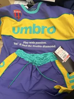 umbro　セットアップ　キッズ　サッカー男児女児110　新品アンブロのサムネイル