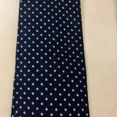 ネイビー ドット柄 ネクタイ
