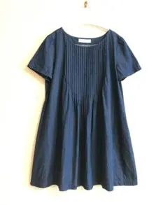 TABASA et Pitchoune コットンデニム チュニックのサムネイル