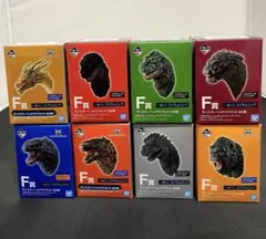 [未開封品]ゴジラVSコング　一番くじF賞モンスターヘッドマグネット　全8種