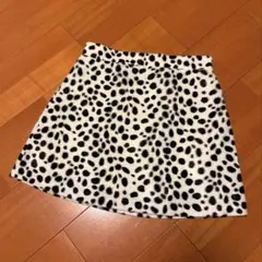bubbles tokyo タイト 台形 スカート ダルメシアン柄