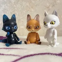 CAPSULEDOLL 狐猫狼ウサギ まとめ売り カプセルトイ - メルカリ