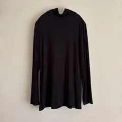 アンフィーロ　黒 長袖 トップス ハイネック