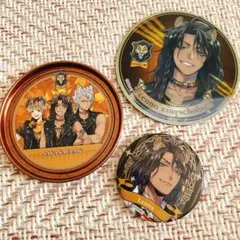 ツイステ レオナ 実験着 缶バッジ マグネット サバナクロー寮 ジャック ラギー
