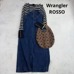 アーバンリサーチロッソ 別注 Wrangler サロペットスカートデニム