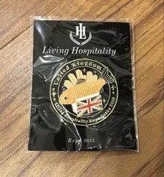 万博 イギリス LIVING HOSPITALITY ピンバッジ ピンズ 未開封 - メルカリ