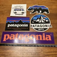 patagoniaステッカー5枚セット新品 - メルカリ